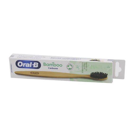 Oral-b Bamboo Spazzolino Manuale con Setole Infuse di Carbone | Acquista Online su Farmaclick