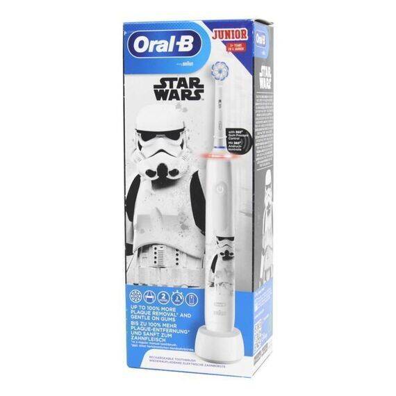Oral-b Junior Star Wars Spazzolino Elettrico Ricaricabile per Bambini 6+ | Acquista Online su Farmaclick