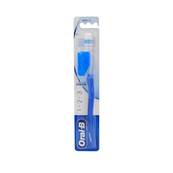 Oralb 123 Indicator Spazzolino Manuale Setole 40 Medie | Acquista Online su Farmaclick