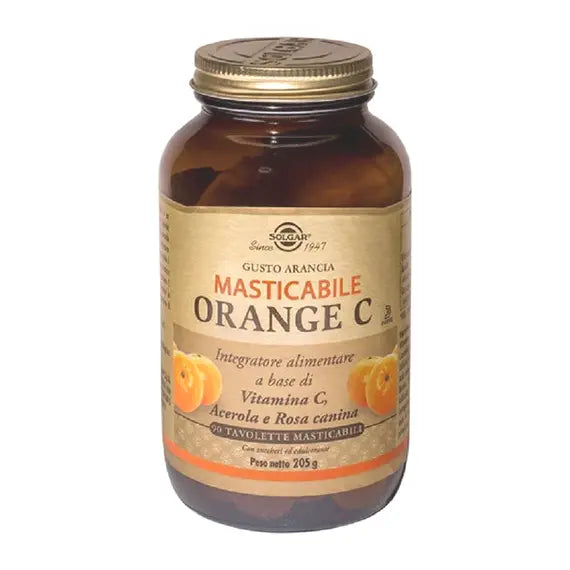 Solgar Orange C Integratore Alimentare 90 Tavolette Masticabili | Acquista Online su Farmaclick