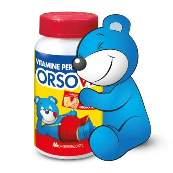 Orsovit 90 Caramelle Gommose Multivitaminiche per Bambini Â Gusto Frutta | Acquista Online su Farmaclick
