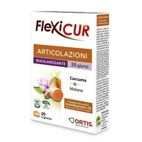 Ortis Articolazioni Flexicur Integratore Alimentare 30 Giorni 30 Compresse | Acquista Online su Farmaclick