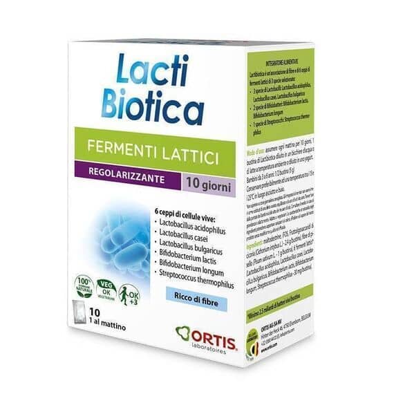 Lacti Biotica Fermenti Lattici Regolarizzante 10 Gg 10 Bustine da 10g | Acquista Online su Farmaclick