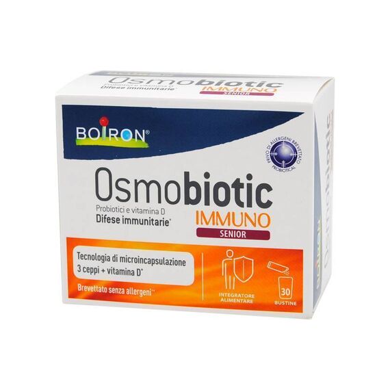Boiron Osmobiotic Immuno Senior Integratore Alimentare per le Difese Immunitarie 30 Bustine | Acquista Online su Farmaclick