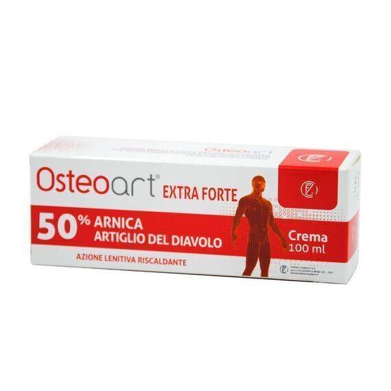 Osteoart Extra Forte Crema 50% Arnica e Artiglio del Diavolo Azione Lenitiva Riscaldante 100ml | Acquista Online su Farmaclick