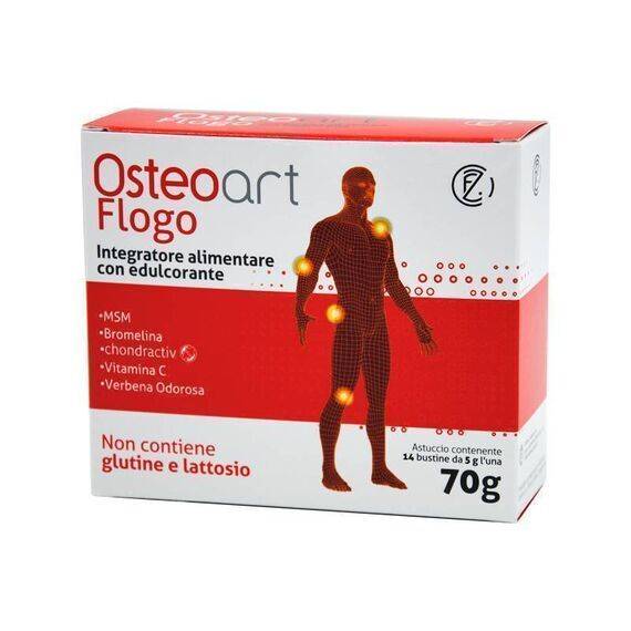 Osteoart Flogo Integratore per Ossa e Articolazioni 14 Bustine | Acquista Online su Farmaclick