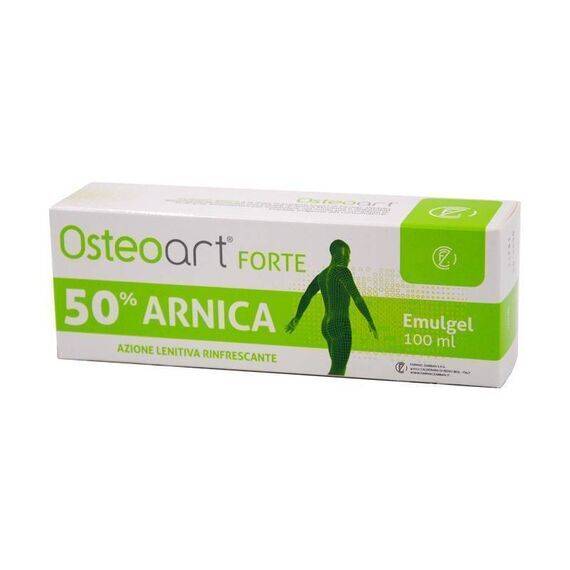 Osteoart Forte Emulgel 50% Arnica Azione Lenitiva Rinfrescante 100ml | Acquista Online su Farmaclick
