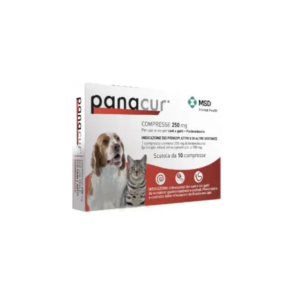 Panacur Msd 10 Compresse 250 Mg Cani e Gatti | Acquista Online su Farmaclick
