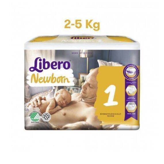 Pannolini Libero Newborn 2-5 Kg Taglia 1 24 Pannolini | Acquista Online su Farmaclick