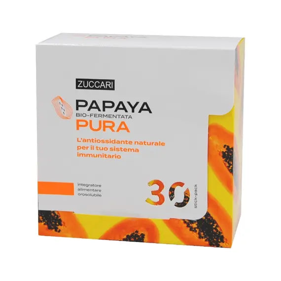 Zuccari Papaya Pura Integratore per le Difese Immunitarie 30 Bustine | Acquista Online su Farmaclick