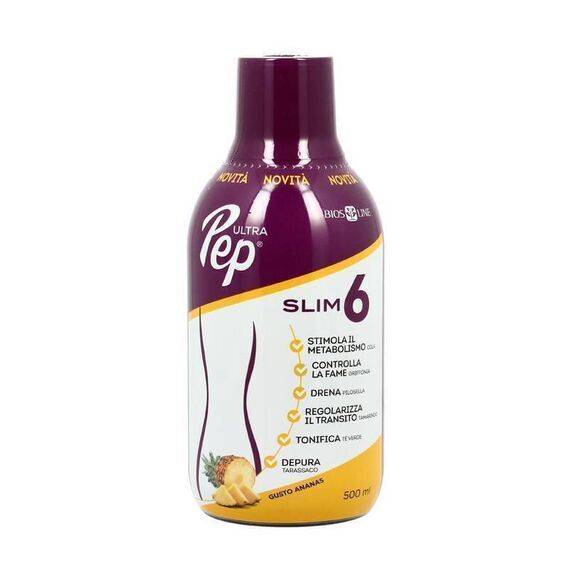 Bios Line Ultra Pep Slim 6 Integratore per la Perdita di Peso 500 Ml Gusto Ananas | Acquista Online su Farmaclick