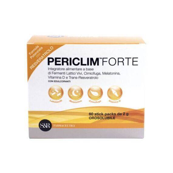 Periclim Forte Integratore Contro i Disturbi della Menopausa 60 Stick Orosolubili | Acquista Online su Farmaclick