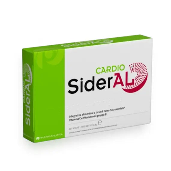 Cardio Sideral Integratore Alimentare di Ferro Vitamina C e B 20 Capsule | Acquista Online su Farmaclick