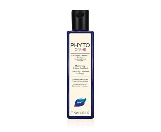 Phyto Cyane Shampoo zur Dichte stärkendes Behandlungsshampoo 250 ml bei temporärem Haarausfall