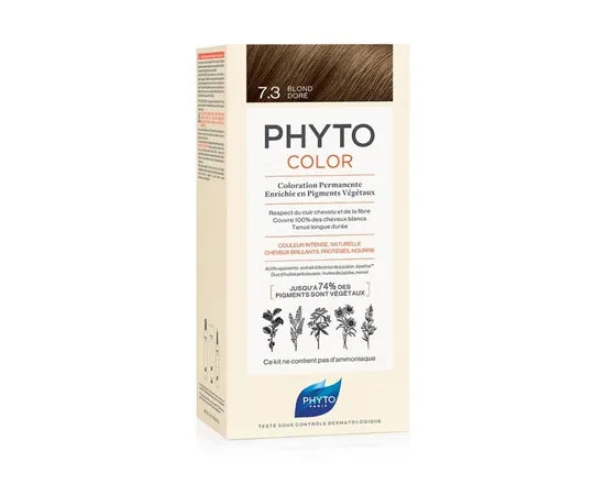Phytocolor Colorazione Permanente Per Capelli 7.3 Biondo Dorato