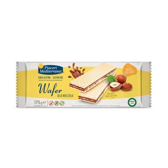 Piaceri Mediterranei Wafer Senza Glutine Nocciola 175 Gr | Acquista Online su Farmaclick