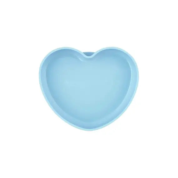 Chicco Piatto Cuore Ventosa Silicone Blu | Acquista Online su Farmaclick