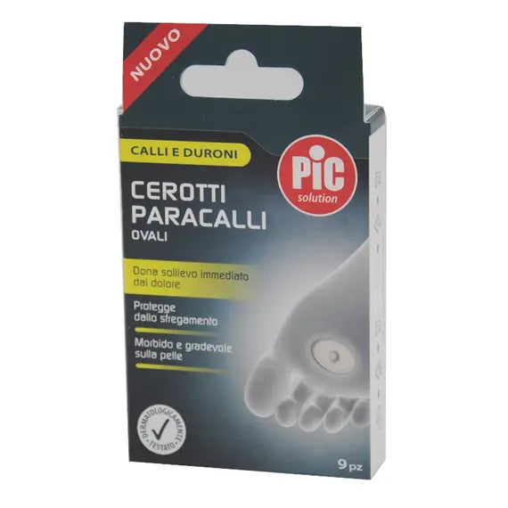 Pic Solution Calli e Duroni Cerotti Paracalli Ovali 9 Pz | Acquista Online su Farmaclick