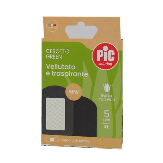 Pic Cerotto Green Bambu Aloe Sterile 5x7,5 Cm 5 Pezzi | Acquista Online su Farmaclick