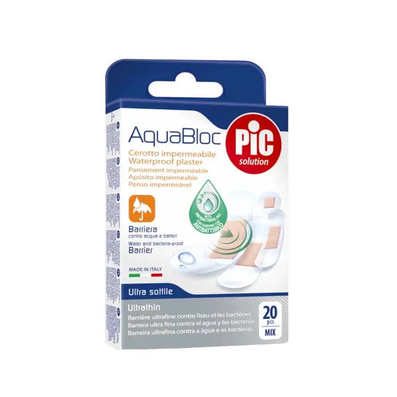 Pic Aqua Bloc Cerotto Impermeabile 20 Pz Taglia Media | Acquista Online su Farmaclick