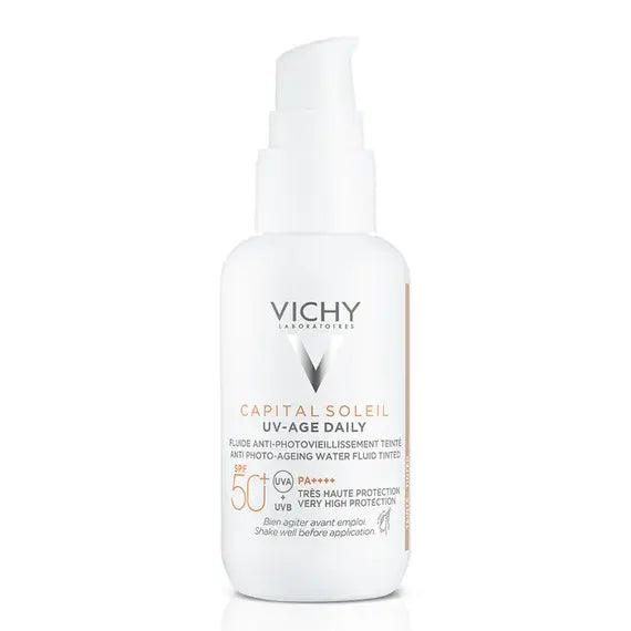 Vichy Capital Soleil Maxi Formato Fluido Anti Foto Invecchiamento 80 Ml | Acquista Online su Farmaclick