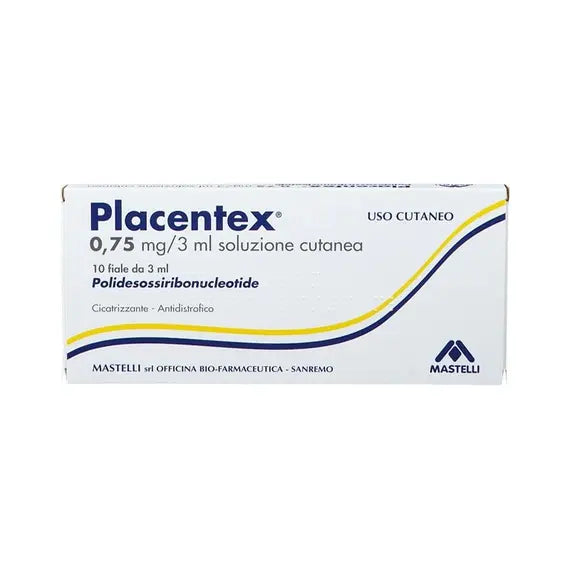 Placentex 0.75 Mg 3 Ml Soluzione Cutanea Cicatrizzante 10 Fiale | Acquista Online su Farmaclick