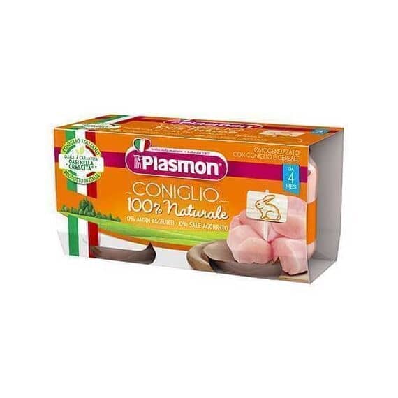 Plasmon Omogeneizzato Coniglio 2x80g | Acquista Online su Farmaclick