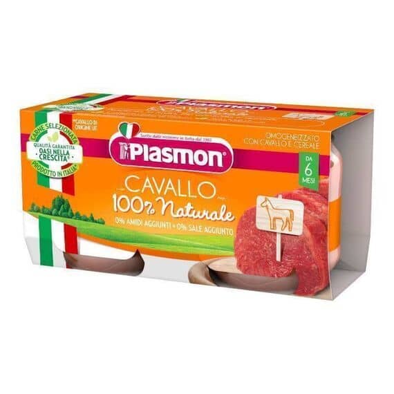 Plasmon Omogeneizzato Cavallo 2x80g | Acquista Online su Farmaclick