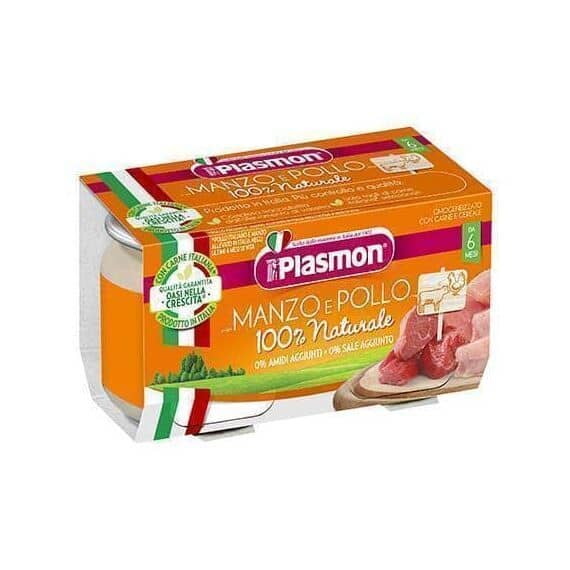Plasmon Omogeneizzato Manzo-pollo 2x80g | Acquista Online su Farmaclick