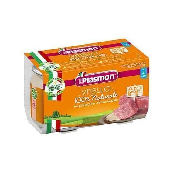 Plasmon Omogeneizzato Vitello 2x80g | Acquista Online su Farmaclick
