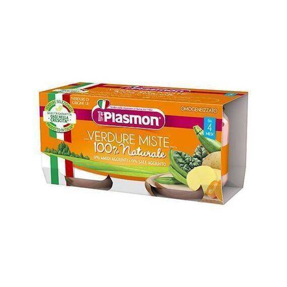 Plasmon Omogeneizzato Verdure Miste 2x80 G | Acquista Online su Farmaclick