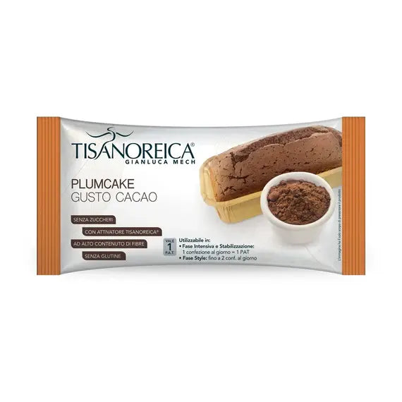 Tisanoreica 2 Gianluca Mech la Dieta Tisanoreica Plum Cake Gusto di Cacao 1pz | Acquista Online su Farmaclick