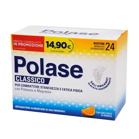 Polase Classico Integratore Alimentare Sali Minerali 24 Bustine Gusto Arancia | Acquista Online su Farmaclick