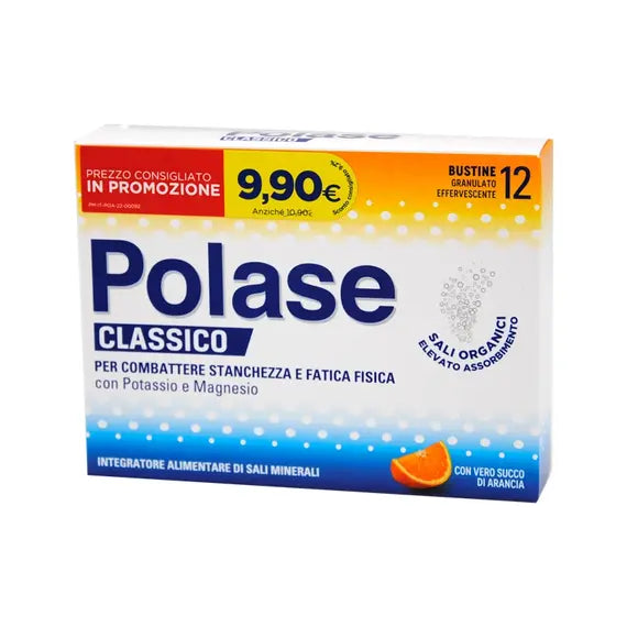 Polase Classico Integratore Alimentare Sali Minerali 12 Bustine Gusto Arancia | Acquista Online su Farmaclick