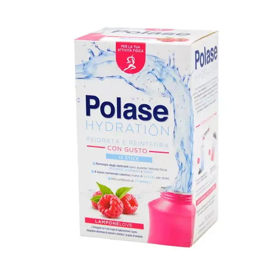 Polase Hydration Lampone Integratore Alimentare 12 Bustine | Acquista Online su Farmaclick