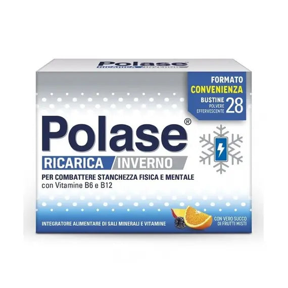 Polase Ricarica Inverno Integratore Alimentare Sali Minerali 28 Bustine Gusto Frutti Misti | Acquista Online su Farmaclick