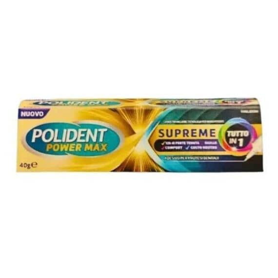 Polident Power Max Supreme 40 G | Acquista Online su Farmaclick