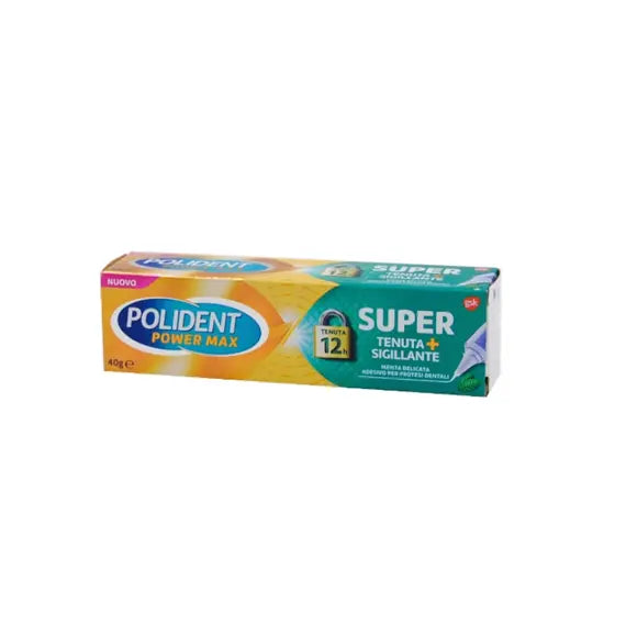 Polident Super Tenuta + Sigillante Adesivo per Protesi Dentali 40 G Gusto Menta | Acquista Online su Farmaclick