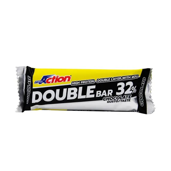 Proaction Double Bar 32% Barretta Proteica Gusto Cioccolato Caramello 60 G | Acquista Online su Farmaclick
