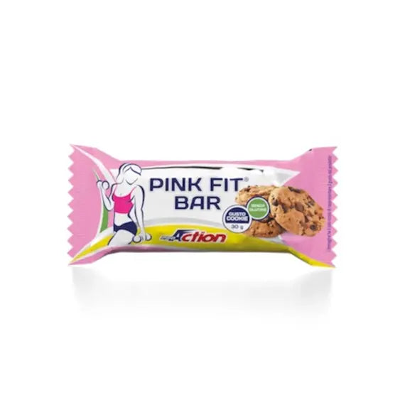 Proaction Pink Fit Bar Barretta Senza Glutine Gusto Cookie 30g | Acquista Online su Farmaclick