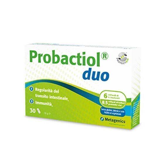 Probactiol Duo Integratore per il Transito Intestinale 30 Capsule | Acquista Online su Farmaclick