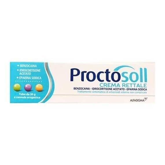 Proctosoll Crema Rettale 30 G | Acquista Online su Farmaclick
