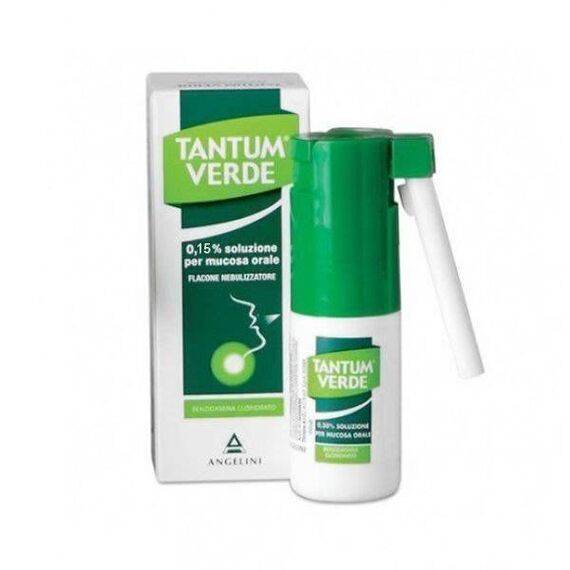 Tantum Verde Nebulizzatore Soluzione Mucosa Orale 30 Ml 0,15% | Acquista Online su Farmaclick