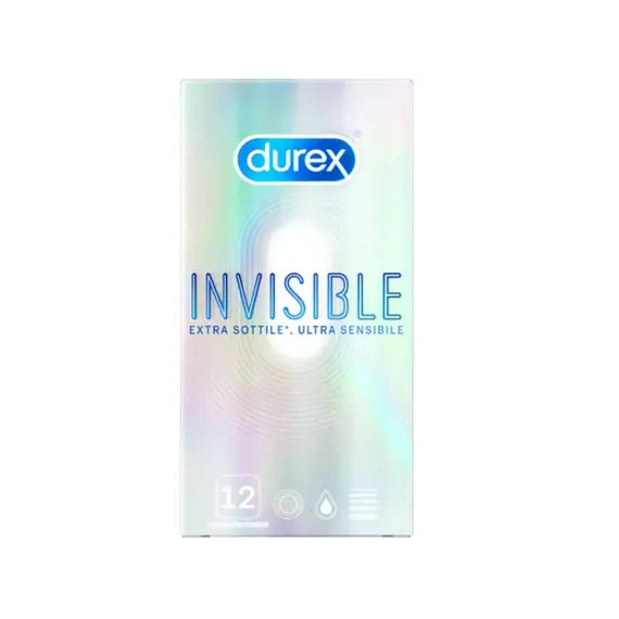 Durex Invisible Extra Sottile Ultra Sensibile 12 Preservativi | Acquista Online su Farmaclick