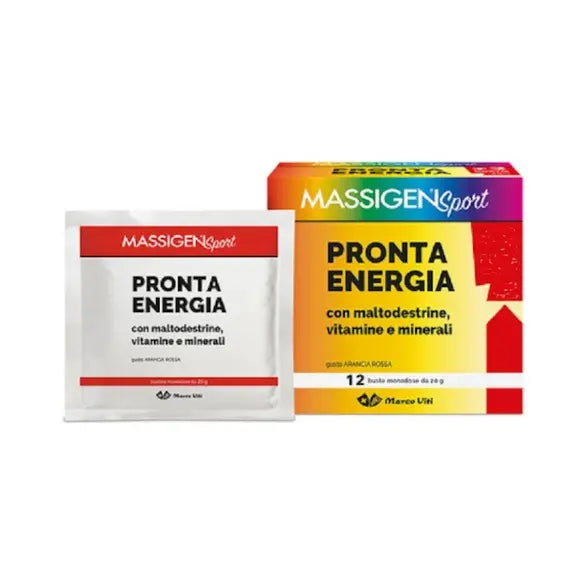Massigen Sport Pronta Energia 12 Bustine | Acquista Online su Farmaclick