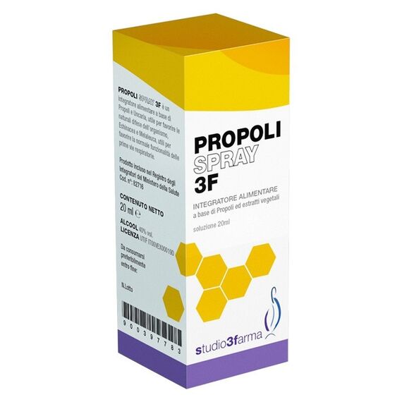 Propoli 3 Spray 20 Ml | Acquista Online su Farmaclick