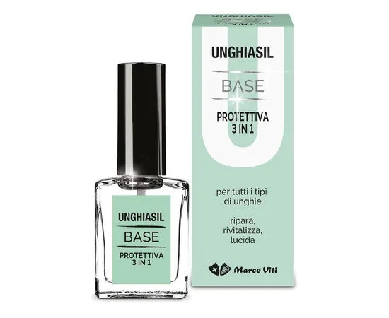 Unghiasil Basislack Zum Schutz der Nägel 3 in 1 Marco Viti 10 ml