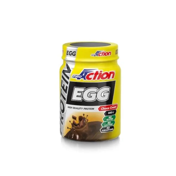 Proaction Protein Egg Integratore di Proteine da Albume D'uovo Gusto Cacao 500 G | Acquista Online su Farmaclick