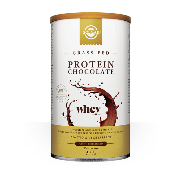 Solgar Protein Chocolate Integratore per Forza e Energia 377g Gusto Cioccolato | Acquista Online su Farmaclick