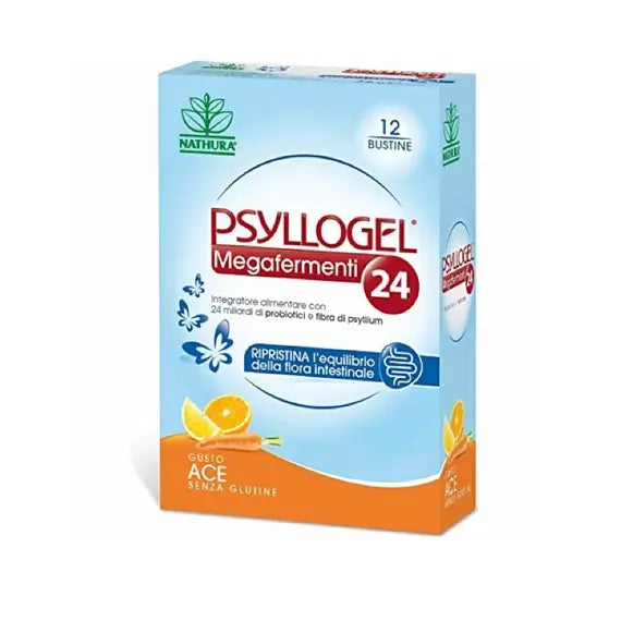 Psyllogel Megafermenti 24 Ace 12 Buste 3 G | Acquista Online su Farmaclick